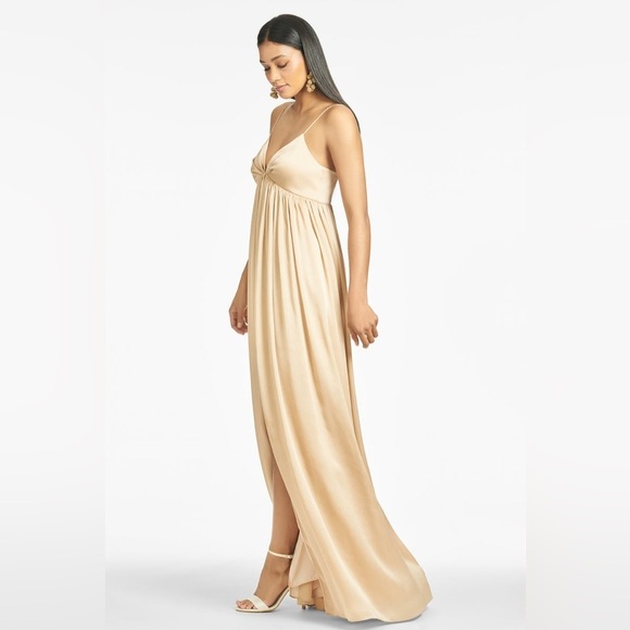 SACHIN + BABI Jessica Gown In Champagne - Picture 2 of 6